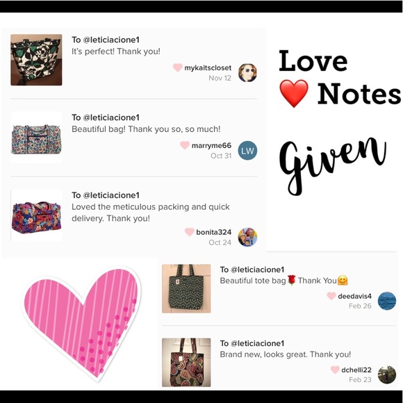 Vera Bradley Large Duffel Travel Bag - Picture 10 of 10